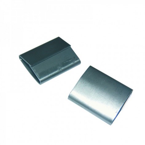 Chape pour feuillard plastique